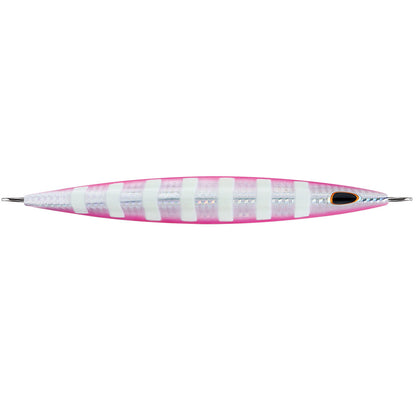 Williamson Kensaki 220 Jig - 6.75" - 7.75oz - Silver Pink Zebra [KSJ220SPZ]