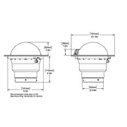 Ritchie SS-5000 SuperSport Compass - Flush Mount - Black [SS-5000]