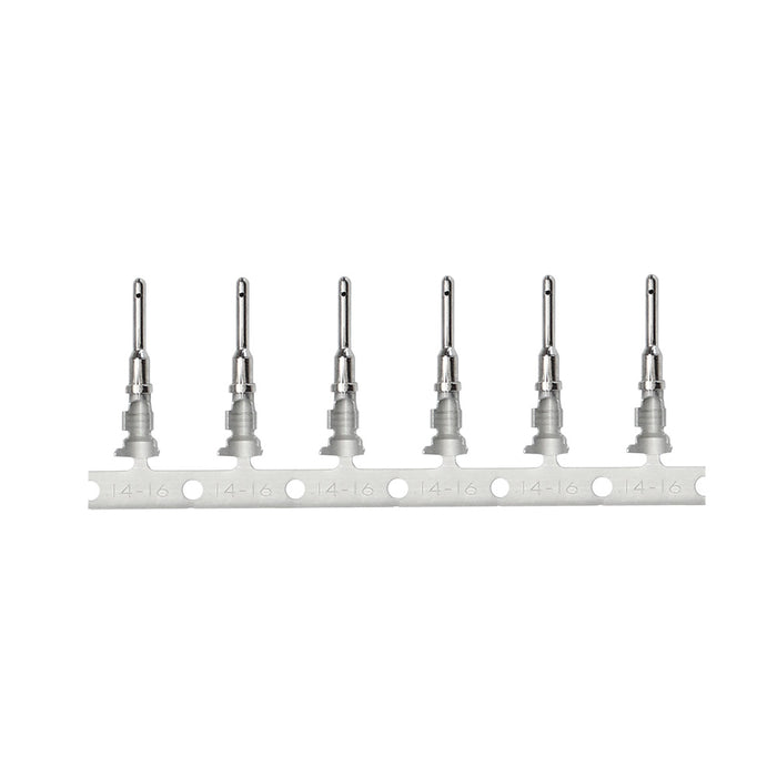 Pacer Deutsch Stamped  Formed Contacts f/14-18 AWG Wire  Pin Cavity Style - 100 Pack [T14DT-P-100]