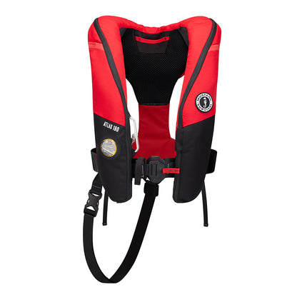 Mustang Atlas 190 DLX Open Ocean Inflatable PFD - Red/Black [MD3195E1-123-0]