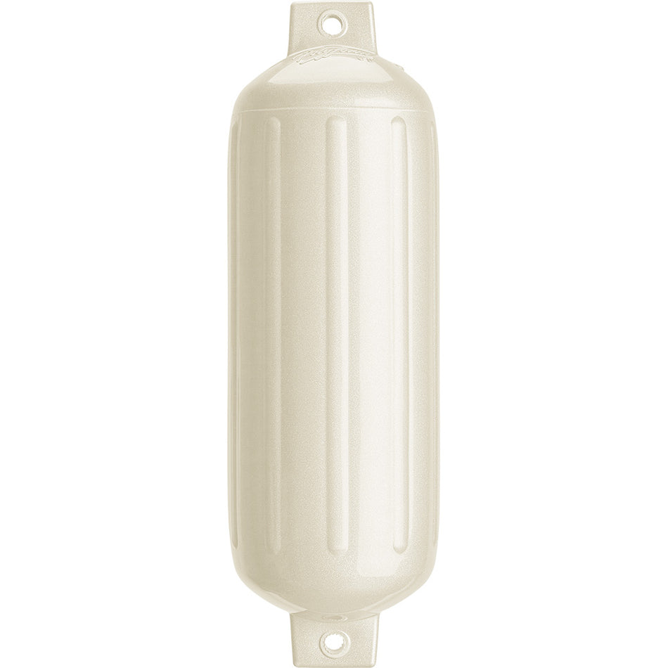 Polyform G-5 Twin Eye Fender 8.8" x 26.8" - Metallic White [G-5 METALLIC WHITE]