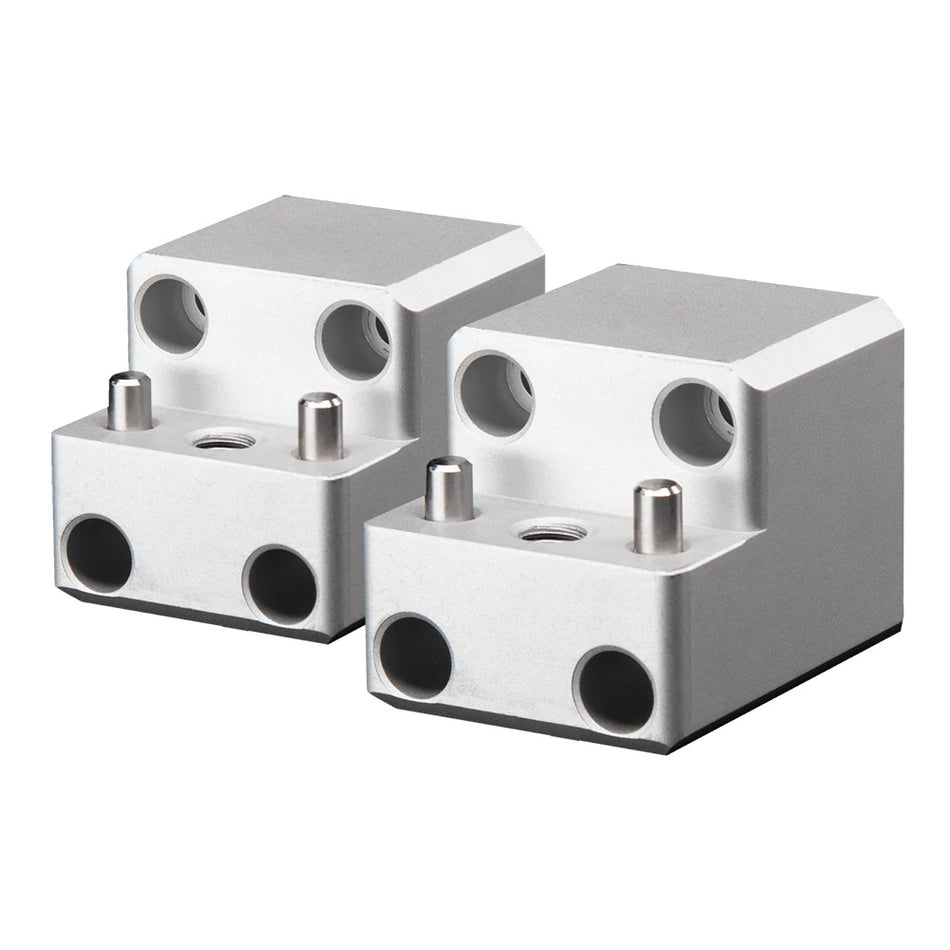 PTM Watersports Board Rack Mount - 4 Bolt - Silver - Pair [P13168-1400TEBCL]