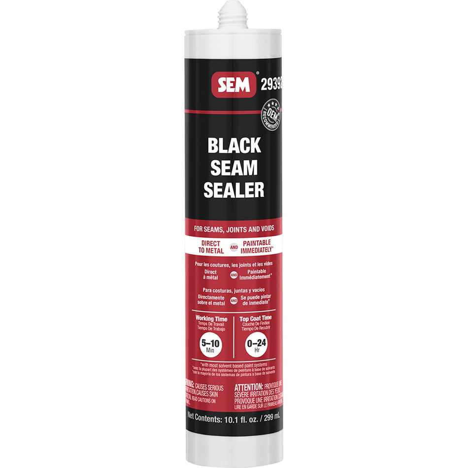 SEM 1K Seam Sealer - 10.1oz Tube - Black [29392]