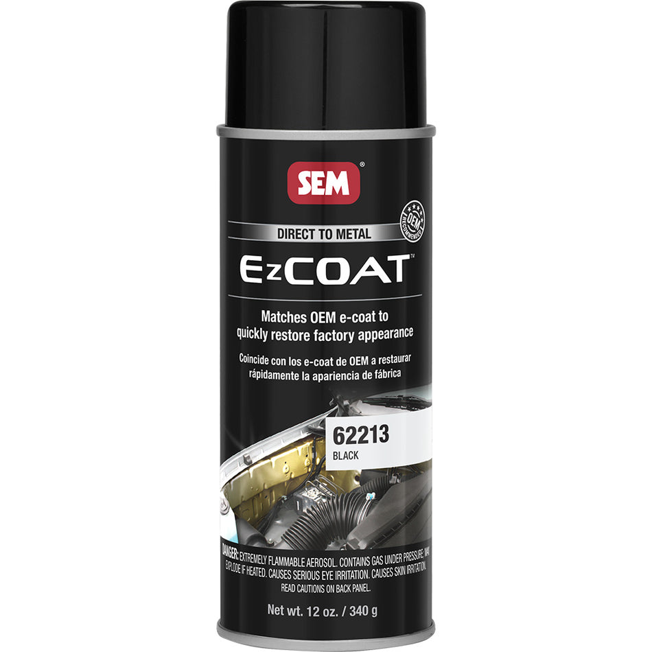 SEM Ez Coat - 16oz Aerosol Can - Black [62213]