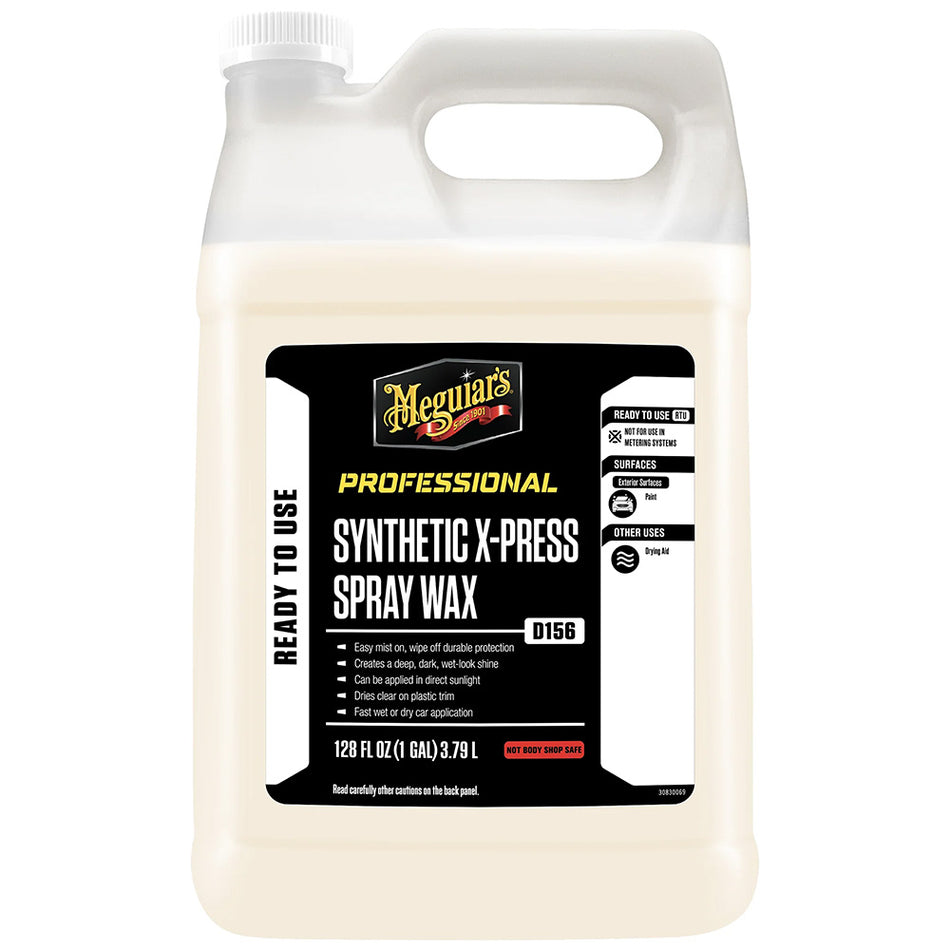 Meguiar's Synthetic X-Press Spray Wax - 1 Gallon [D15601]