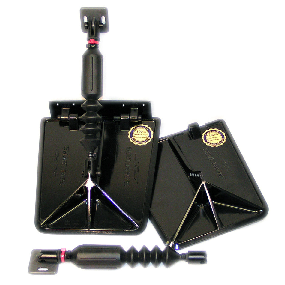 Lectrotab Smart Tab SX Composite Trim Tabs 9.5 x 10 f/12-16 Boat w/40 - 80HP - Black [SX9510-40]