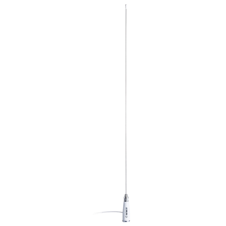 Scout 3.3' Stainless VHF Whip Antenna 3dB w/5M RG-58 Coax KS23A [PF AN NVHF00006T]