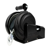 Powerwinch Select Series Winch 2,000lb, 2 Speed, 8" Crank Arm - Carbon Black [21400-W-2000-8-B-R]