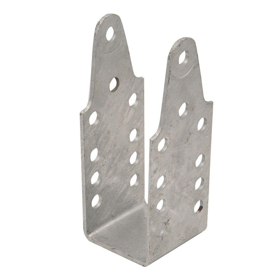 C.E. Smith Strap Bent Channel Upright Short Galvanized Bracket - 9" [250-021786-10EZ]