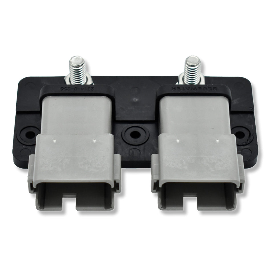 Bluewater Dual 12 Position Male Sealed Deutsch Connector Busbar - 5/16" Stud [2314-D-256]