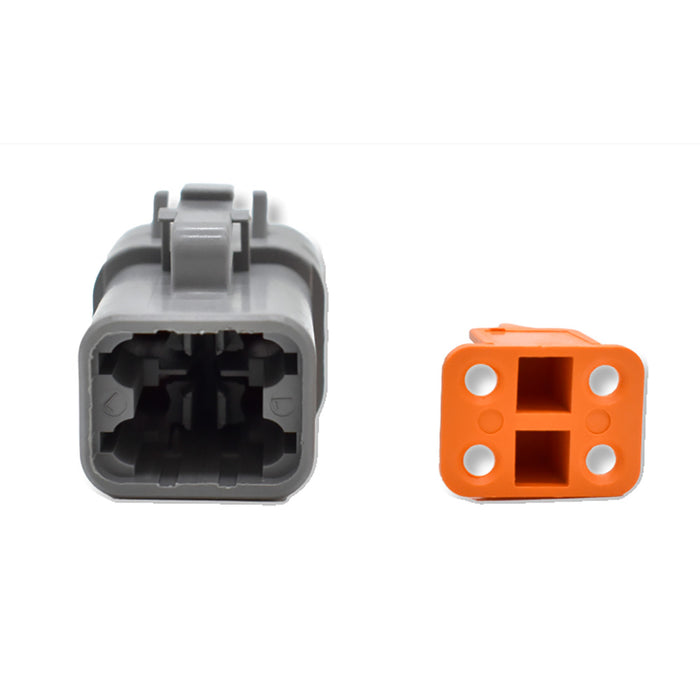 Bluewater 4 Position DTM Female Connector [DTM06-4S]