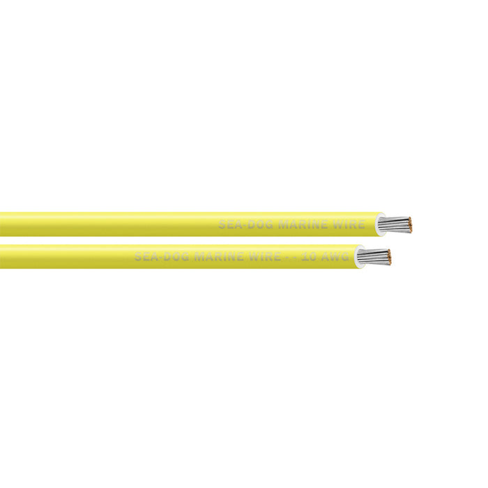 Sea-Dog 10 AWG Yellow Primary Wire - 250' [8010034]