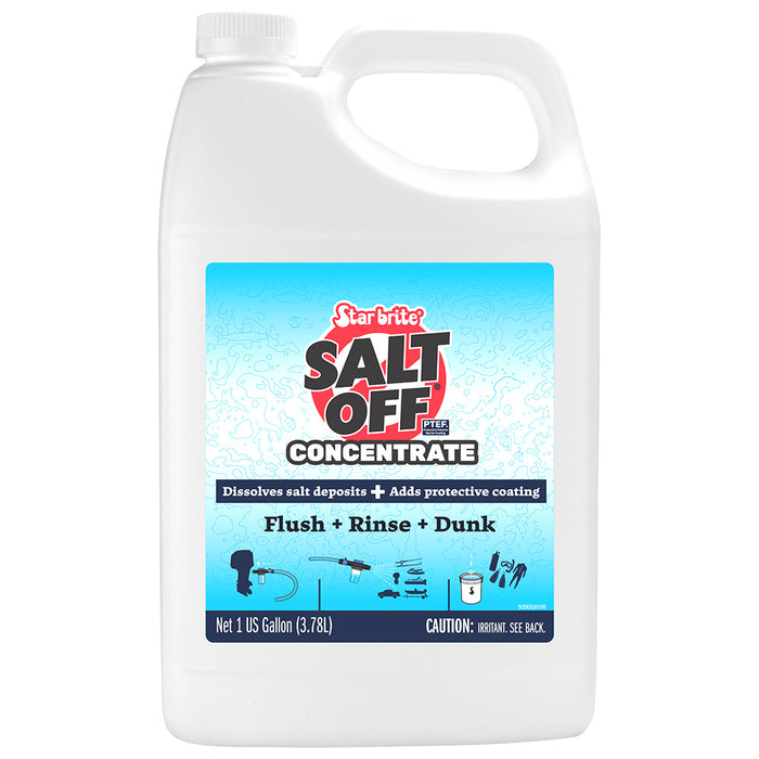 Star brite Salt Off - Concentrate- Salt Remover Wash  Engine Flush - 1 Gallon [93900]