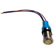 Bluewater 22MM Programmable Waterproof Momentary Off- (On) Switch w/Breaker [9060-2113]