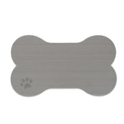 SeaDek Dog Bowl Mat - Storm Grey/Black - Large - 16.5" x 29.5" [63207-90837]