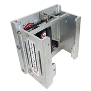 Bob's Machine 8" Setback Action Series Hydraulic Jack Plate - Silver [100-108001-NOPC-NOSPN-NG]