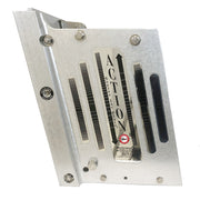 Bob's Machine 10" Setback Action Series Hydraulic Jack Plate - Silver [100-111000-NOPC-NOSPN-NG]