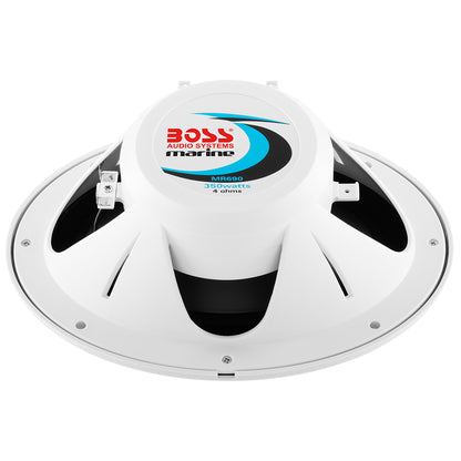 Boss Audio 6"x 9" MR690 Oval Speakers - White - 350W [MR690]