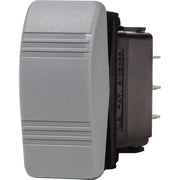 Blue Sea 8222 Water Resistant Contura III Switch - (ON)-OFF-(ON) - Grey [8222]