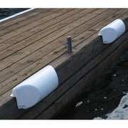 Dock Edge Dolphin Dockside Bumper 7" x 16" Straight - White [DE1060WF]