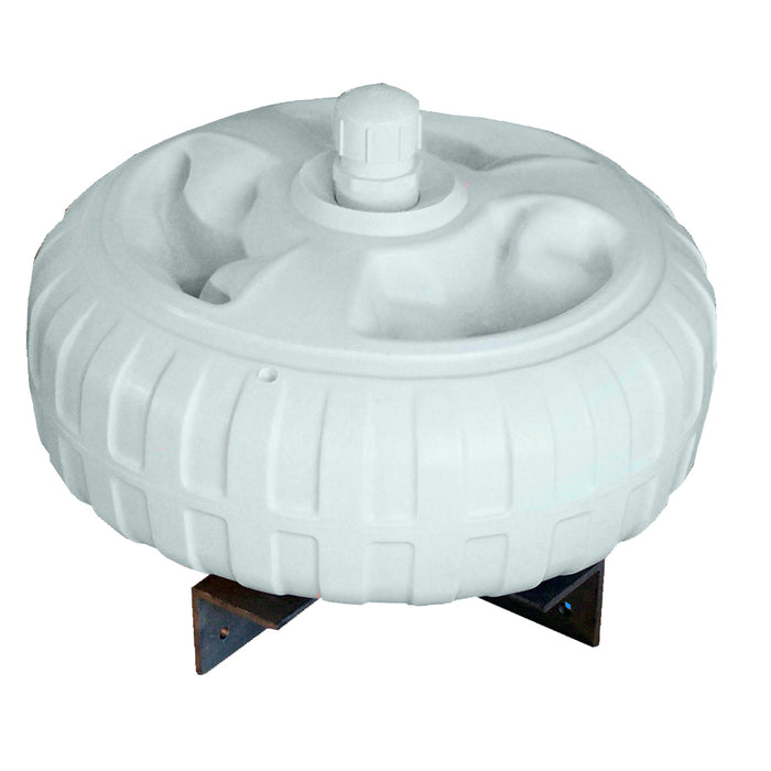 Dock Edge Inflatable Dock Wheel - 18" - White [DE95077F]