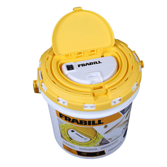 Frabill Dual Fish Bait Bucket w/Aerator Built-In [4825]