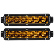 RIGID Industries 6" SR-Series SAE Compliant Fog Light - Black w/Yellow Light [906704]