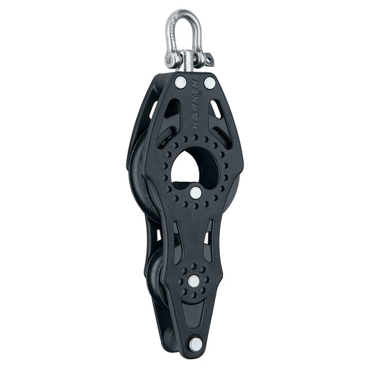 Harken 57mm Carbo Air Fiddle Block w/Swivel  Becket [2622]