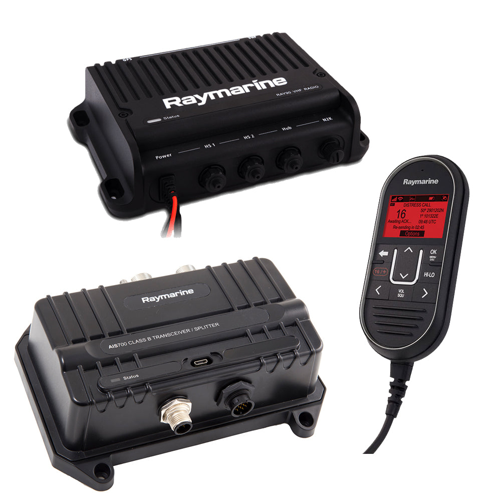 Raymarine Ray90 VHF Radio  AIS700 Bundle [T70424]