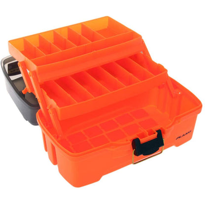 Plano 2-Tray Tackle Box w/Dual Top Access - Smoke  Bright Orange [PLAMT6221]