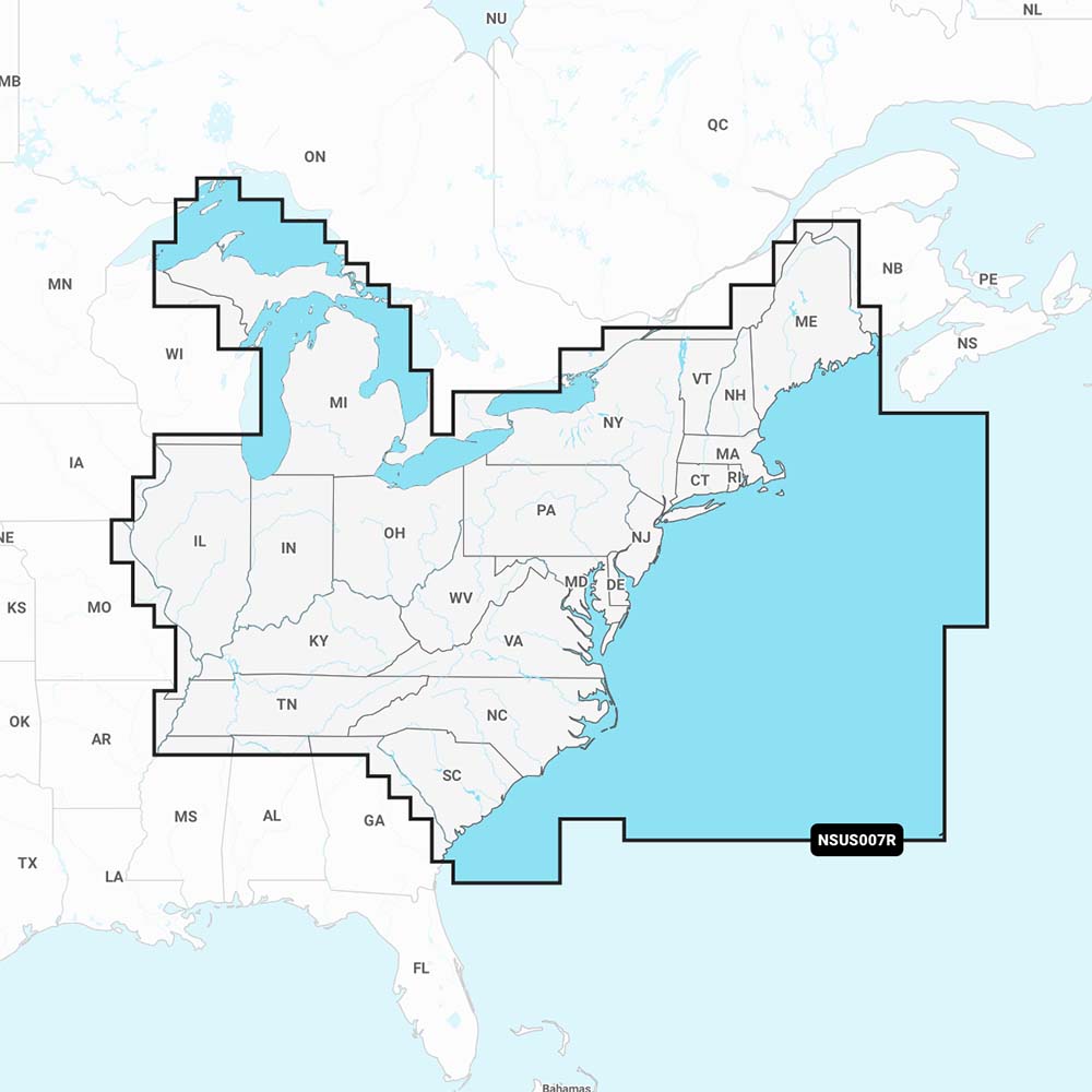 Cartography - Garmin Navionics+