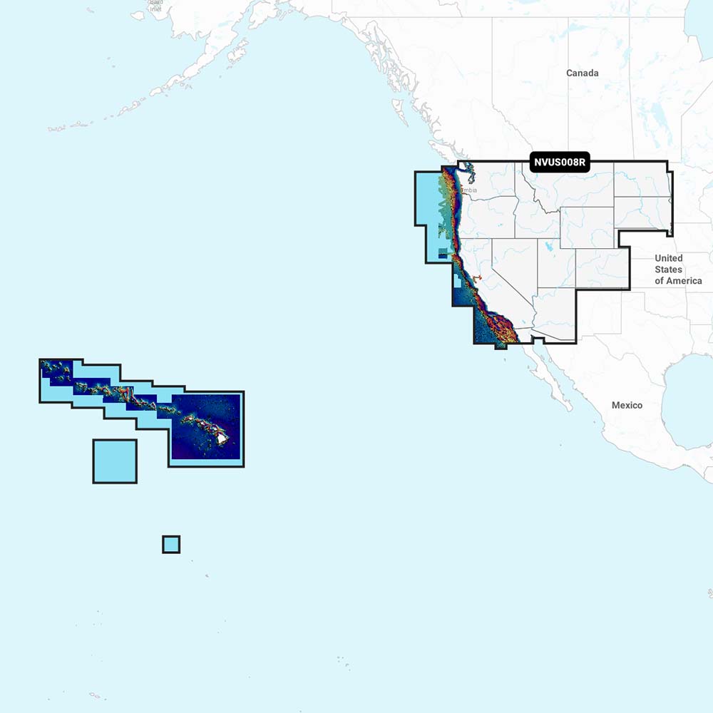 Garmin Navionics Vision+ NVUS008R U.S. West [010-C1292-00]