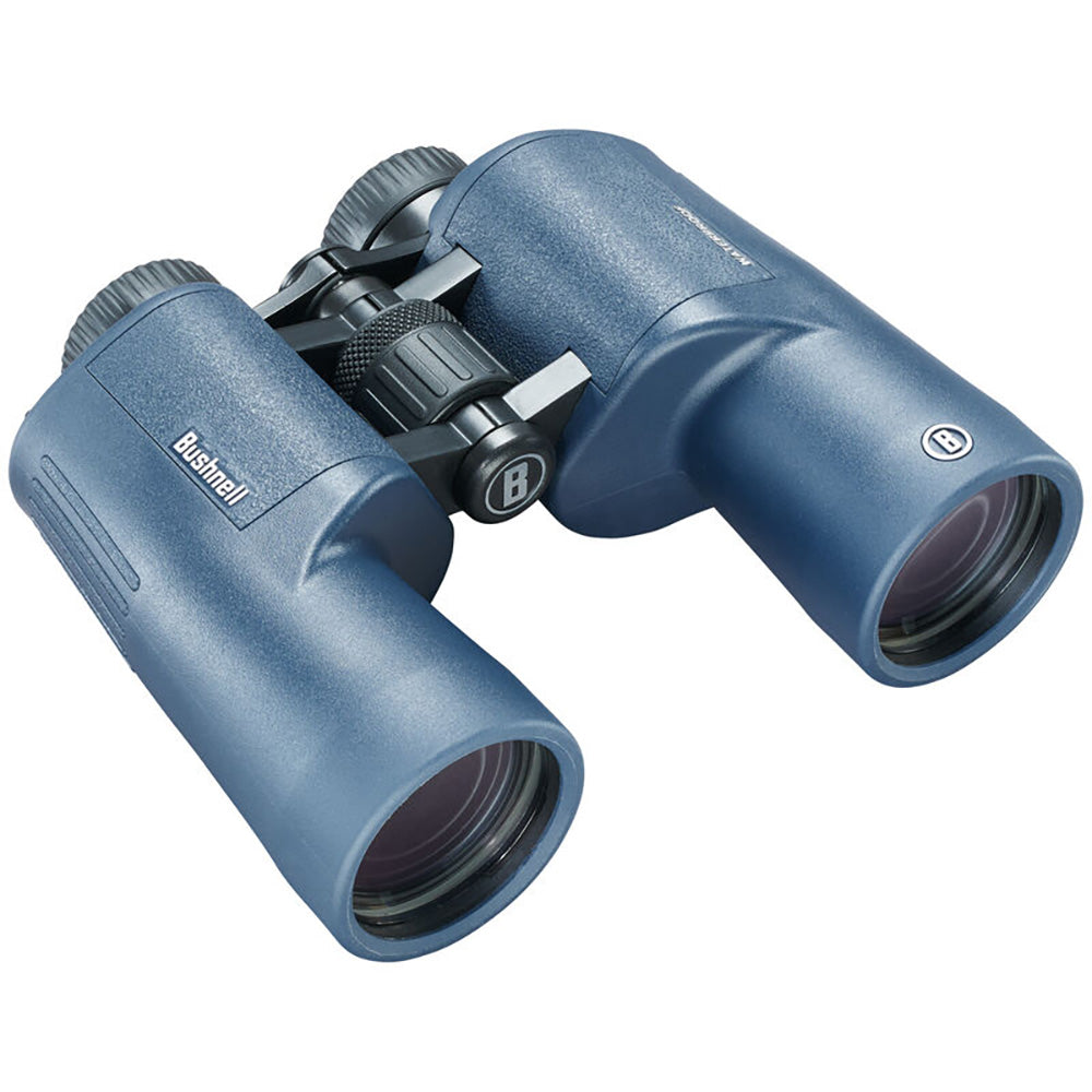 Bushnell 7x50mm H2O Binocular - Dark Blue Porro WP/FP Twist Up Eyecups [157050R]