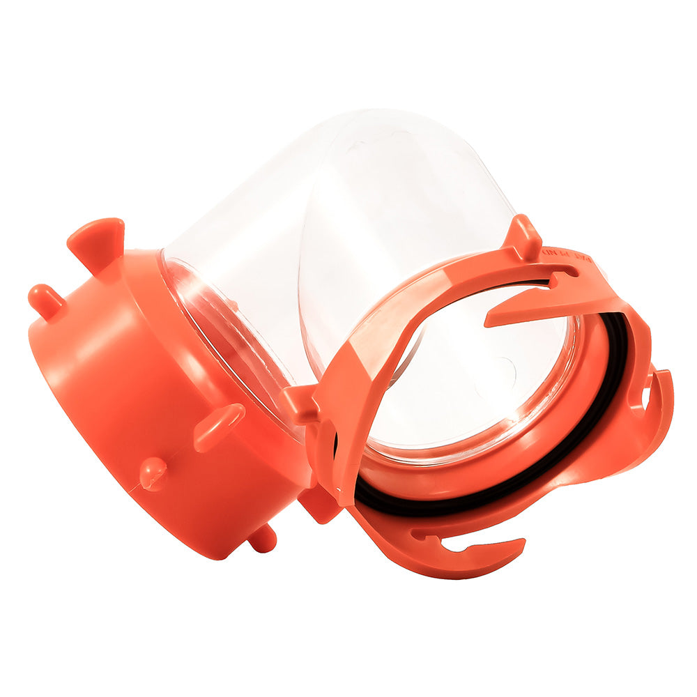 Camco RhinoFLEX 90-Degree Swivel Fitting Clear [39857]