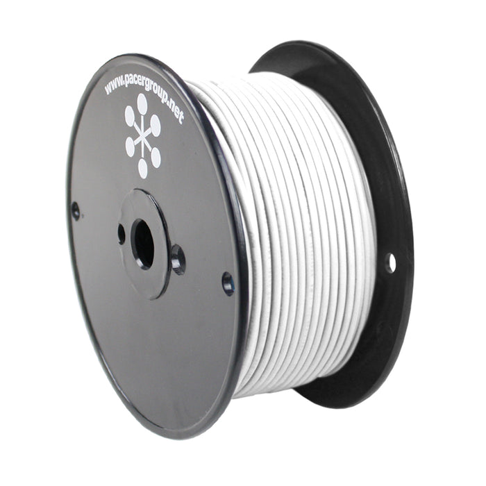 Pacer White 16 AWG Primary Wire - 250  [WUL16WH-250]