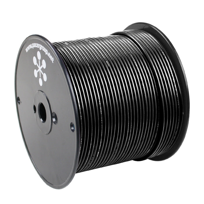 Pacer Black 14 AWG Primary Wire - 500  [WUL14BK-500]
