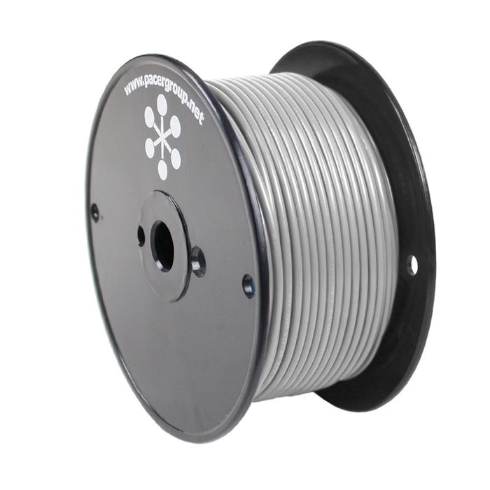Pacer Grey 10 AWG Primary Wire - 250  [WUL10GY-250]