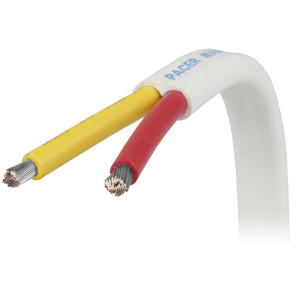 Pacer 10/2 AWG Safety Duplex Cable - Flat Cable - Red/Yellow - Sold By The Foot [W10/2RYW-FT]