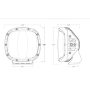 RIGID Industries Adapt XP w/Amber Pro Lens - Pair [300515]